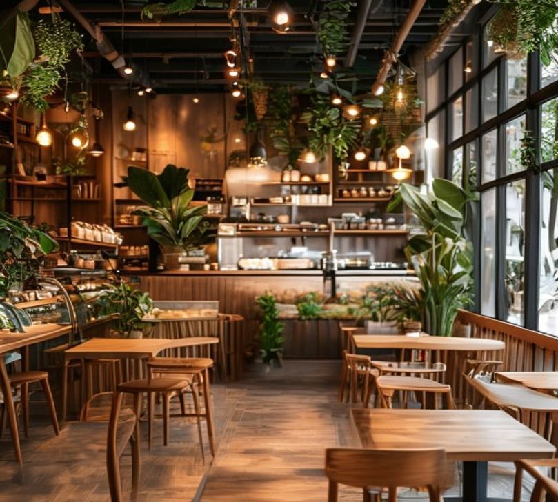 Cozy dine-in at The Ideal Bakery